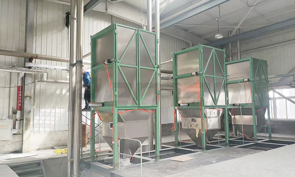 某公司拆包機項目現(xiàn)場